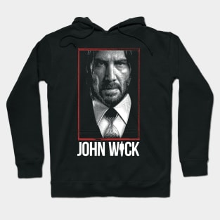 John Wick 90s Design Hoodie